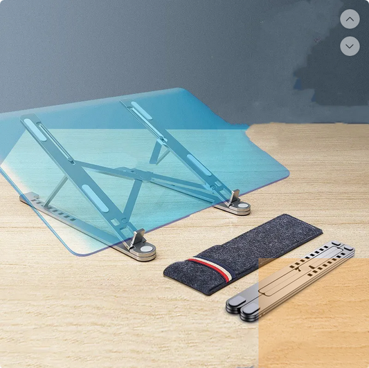 Aluminum Laptop Stand – Foldable & Portable