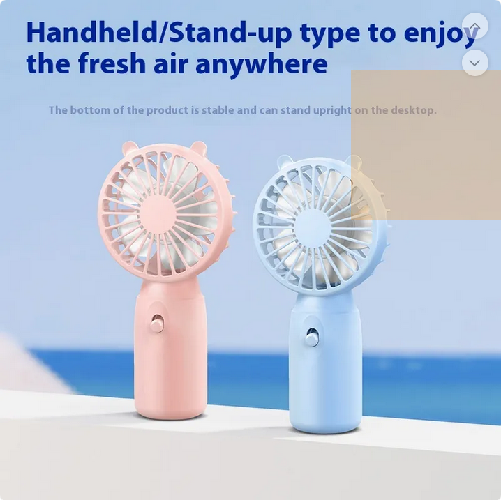 Small Handheld Fan Portable Mini Pocket Fan