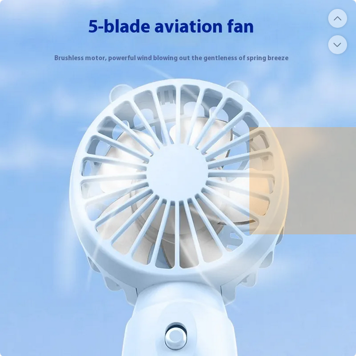Small Handheld Fan Portable Mini Pocket Fan