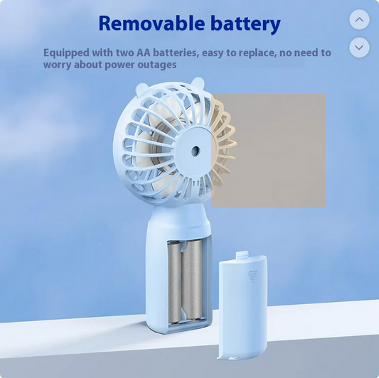 Small Handheld Fan Portable Mini Pocket Fan