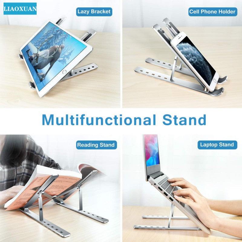 Aluminum Laptop Stand – Foldable & Portable