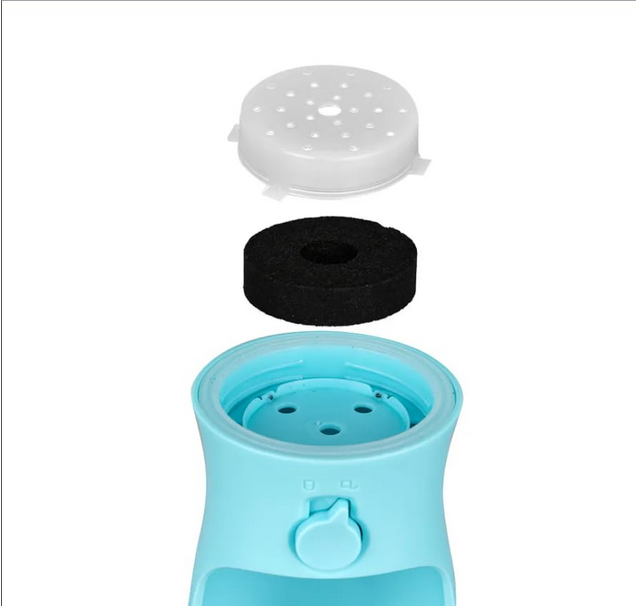 Dog Water Bottle | 2 in 1 | Leak Proof Portable Pet Water Bottle with Food Container