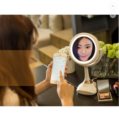 Double-sided Vanity Portable Desk Mirror